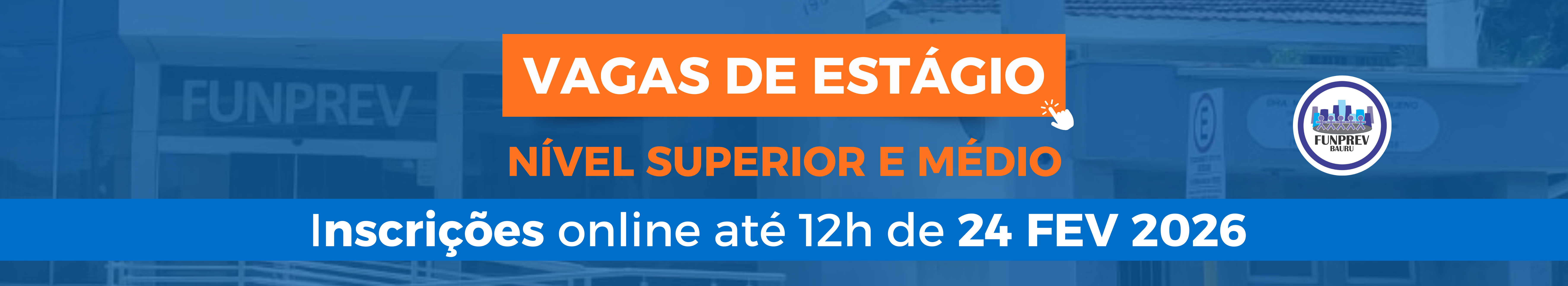 Banner Estagiários 2026